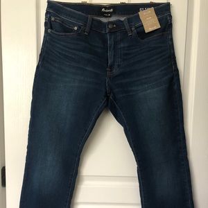 Madewell Slim Jeans 35x30 NWT